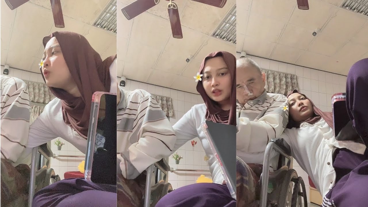Part 3 TKW Hijab Cantik Suka Pegangin Burung Majikan Kakek Sugiono