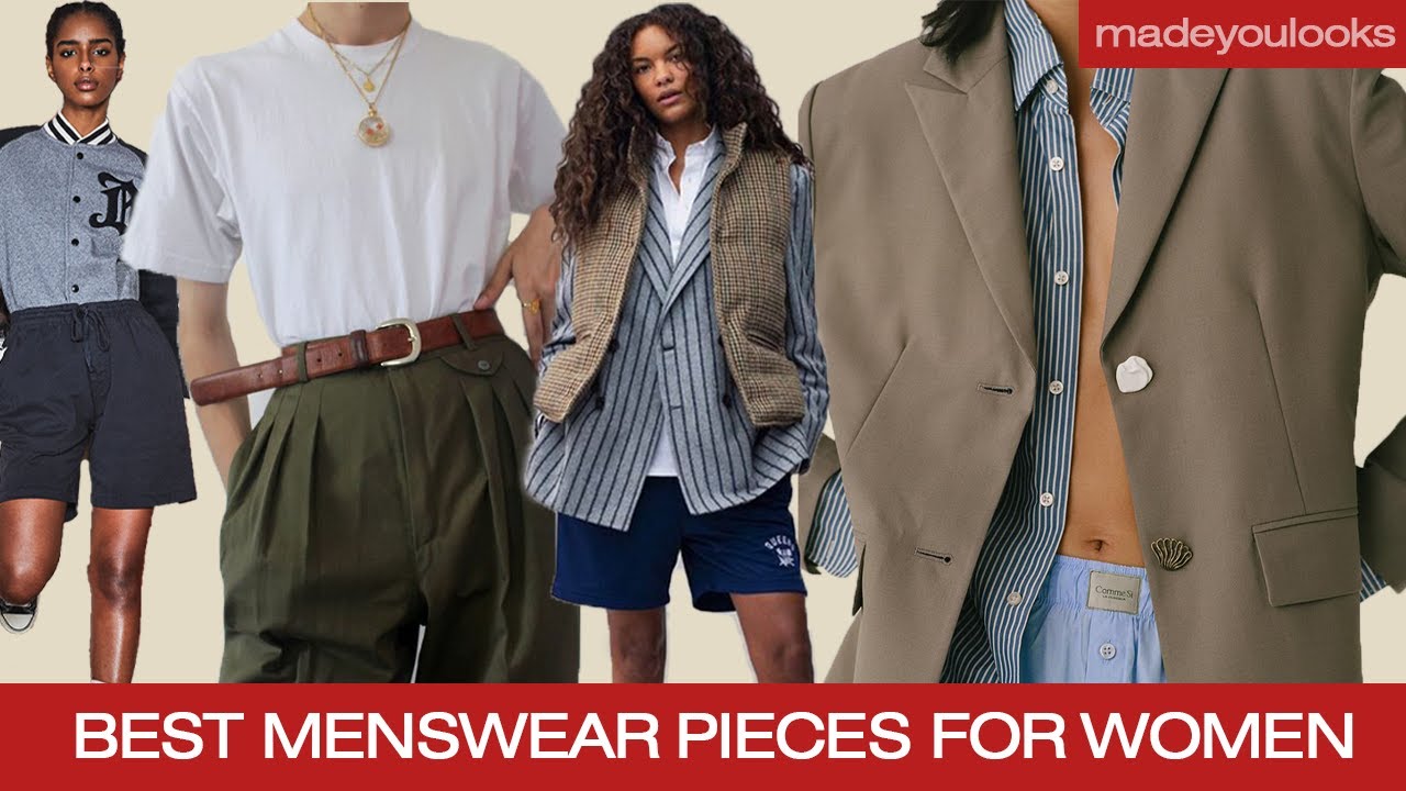 Best Menswear Pieces for Women // Androgynous Fashion