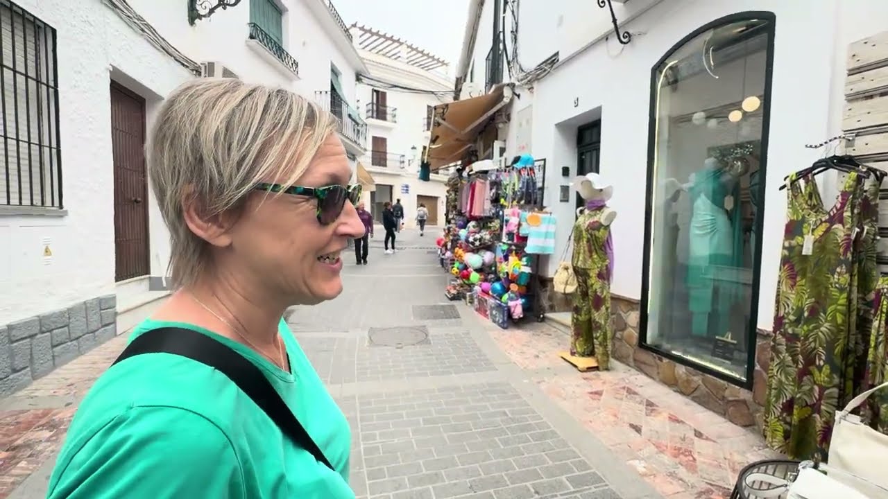 Nerja Friday afternoon I asked her this