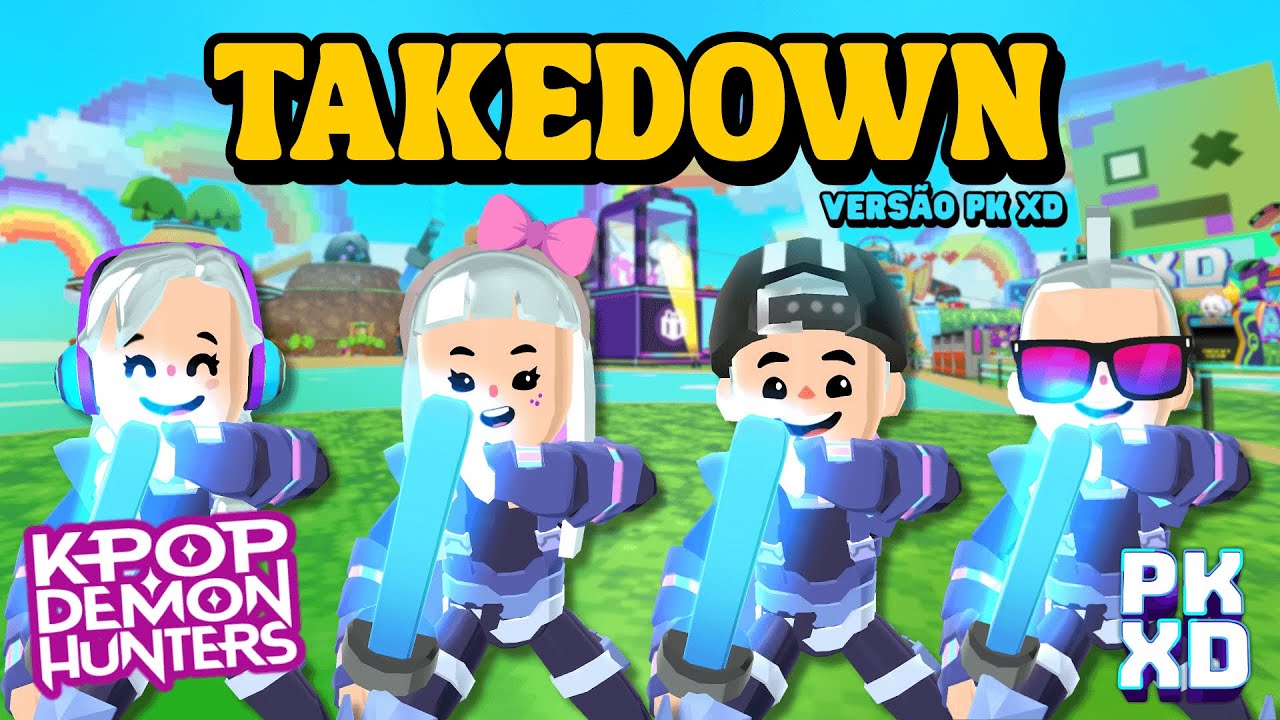 🎵 Letal (Takedown) Guerreiras do K-Pop versão PK XD - Paródia “Guerreiros do PK XD”