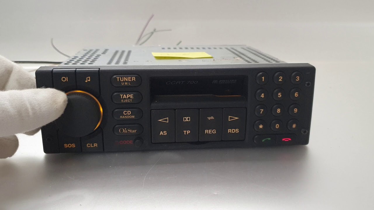 Opel CCRT 700 code eingeben ввод кода test
