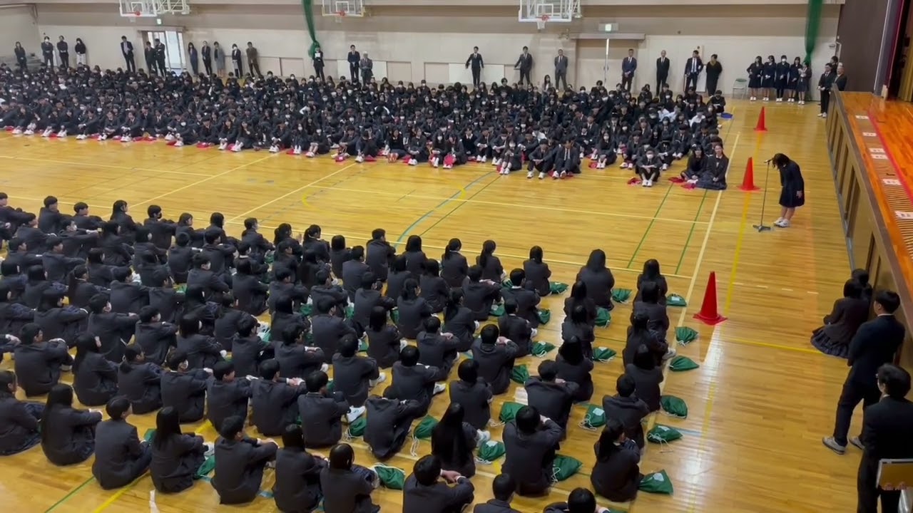 名古屋市立北高等学校 1学期始業式2025