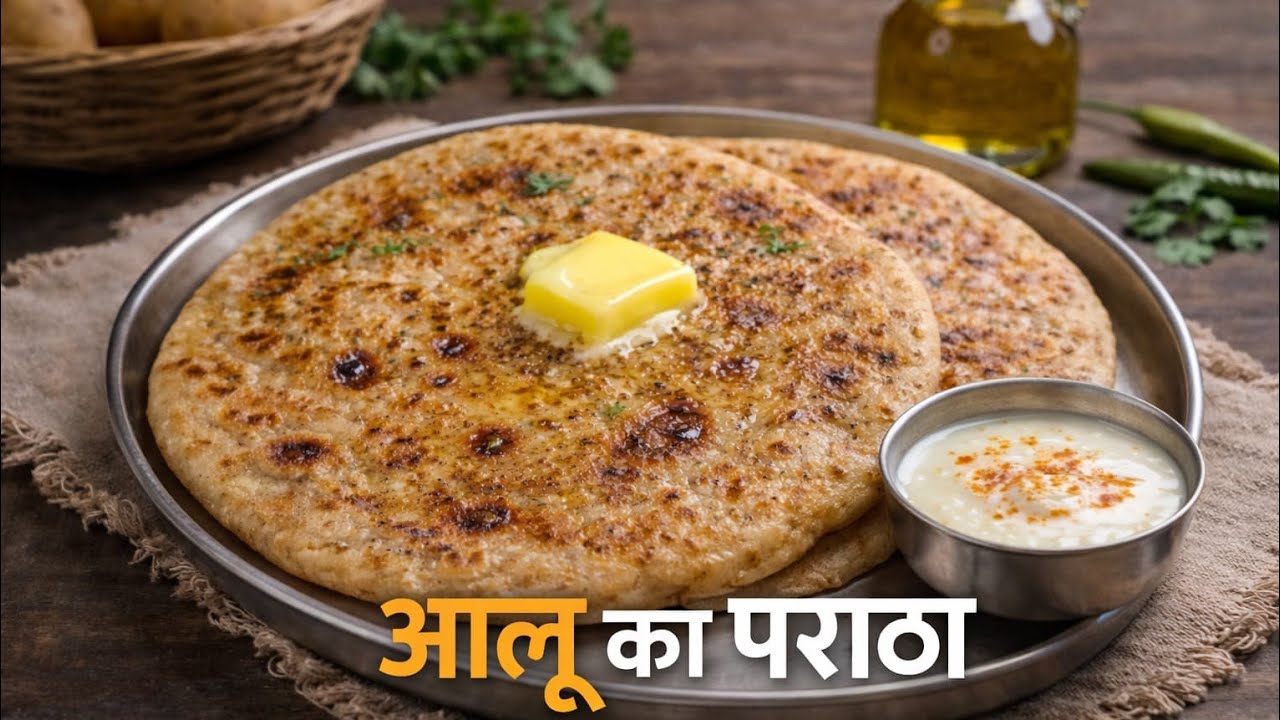 AALOO KA PARATHA RECIPE | Street Style Aaloo Ka Paratha 