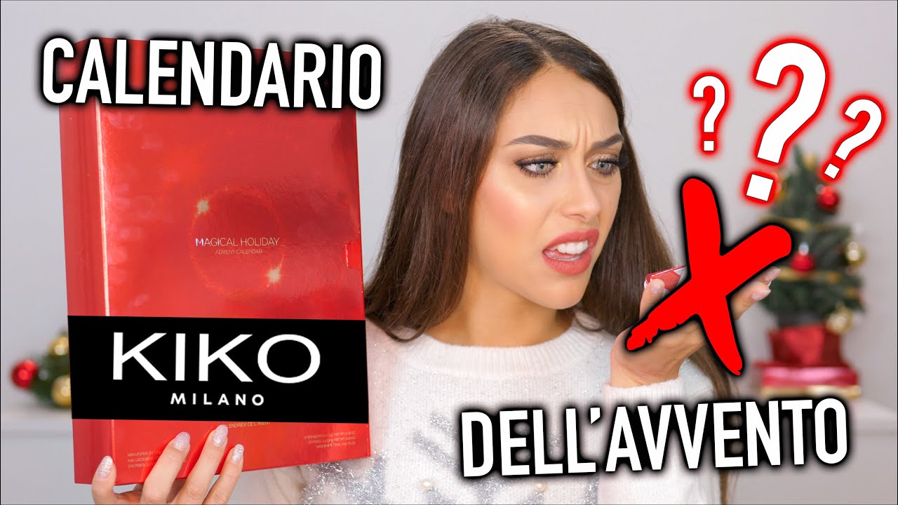 CALENDARIO DELL'AVVENTO KIKO 2019!! 🎁😰MI SENTO PRESA IN GIRO!