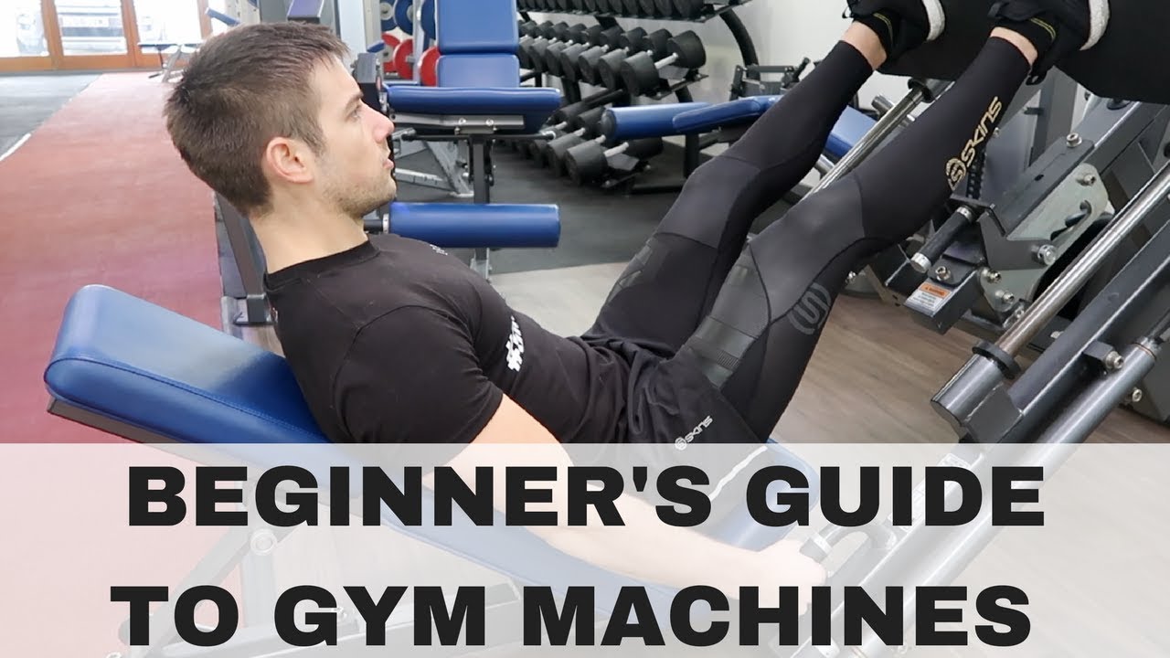 How to use Gym Machines! Lower Body