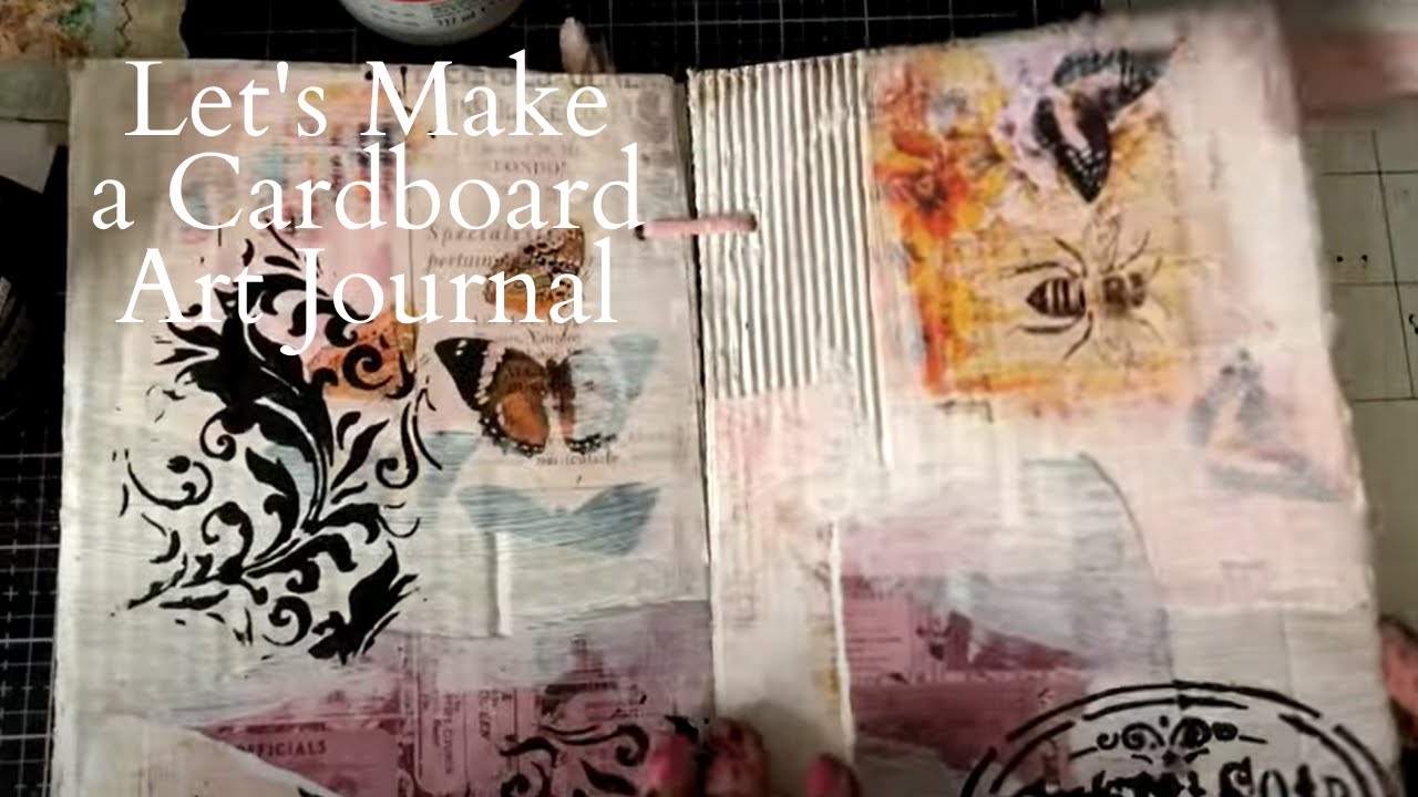 Junky Cardboard Art Journal