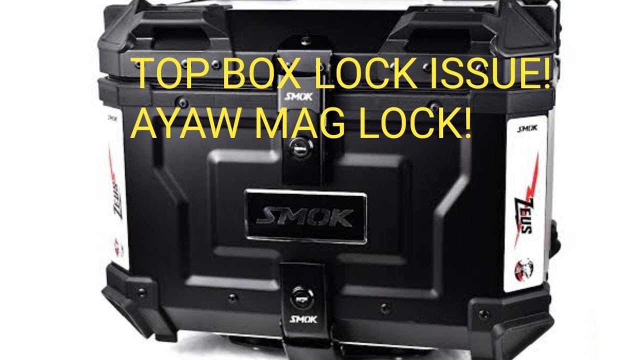 How to Fix Top Box Lock Problem/Issue | Top box lock issue | Top Box Lock Issue | Ayaw mag lock