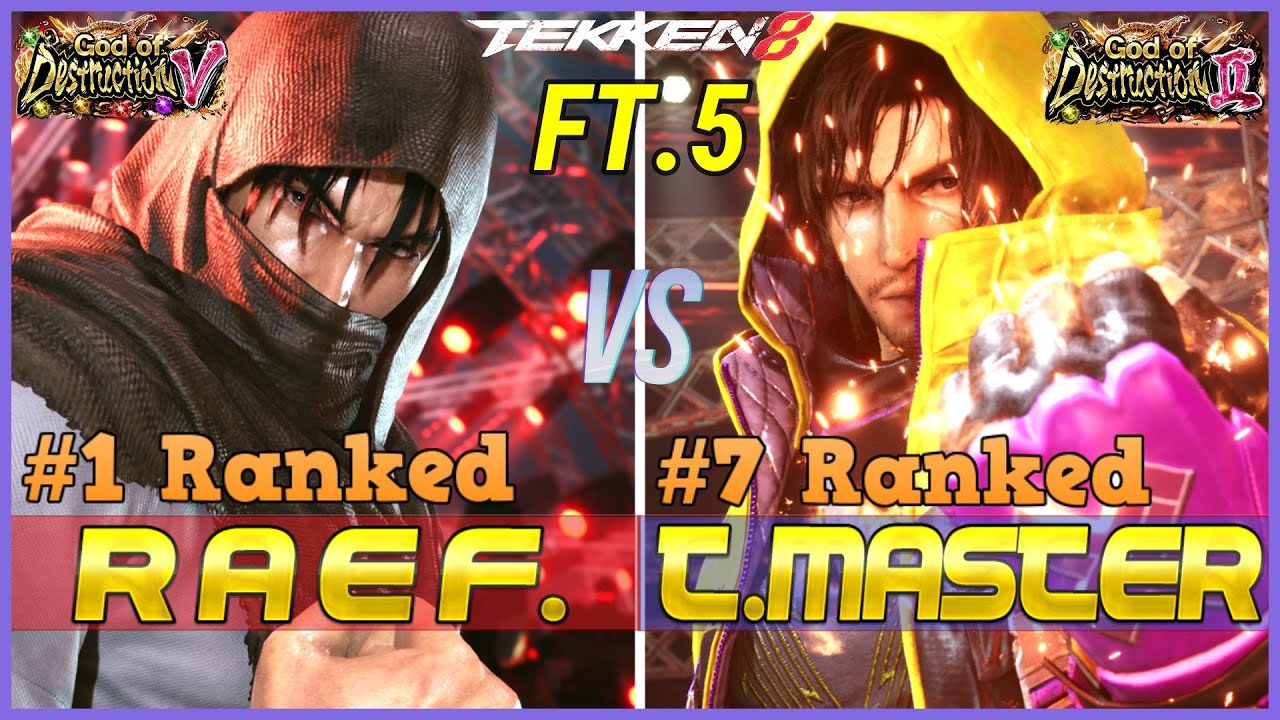 T8 FT 5 Set! ▰ RAEF (#1 Ranked Jin) Vs TEKKEN MASTER (#7 Ranked Clive) ▰ Tekken8 High Level Gameplay