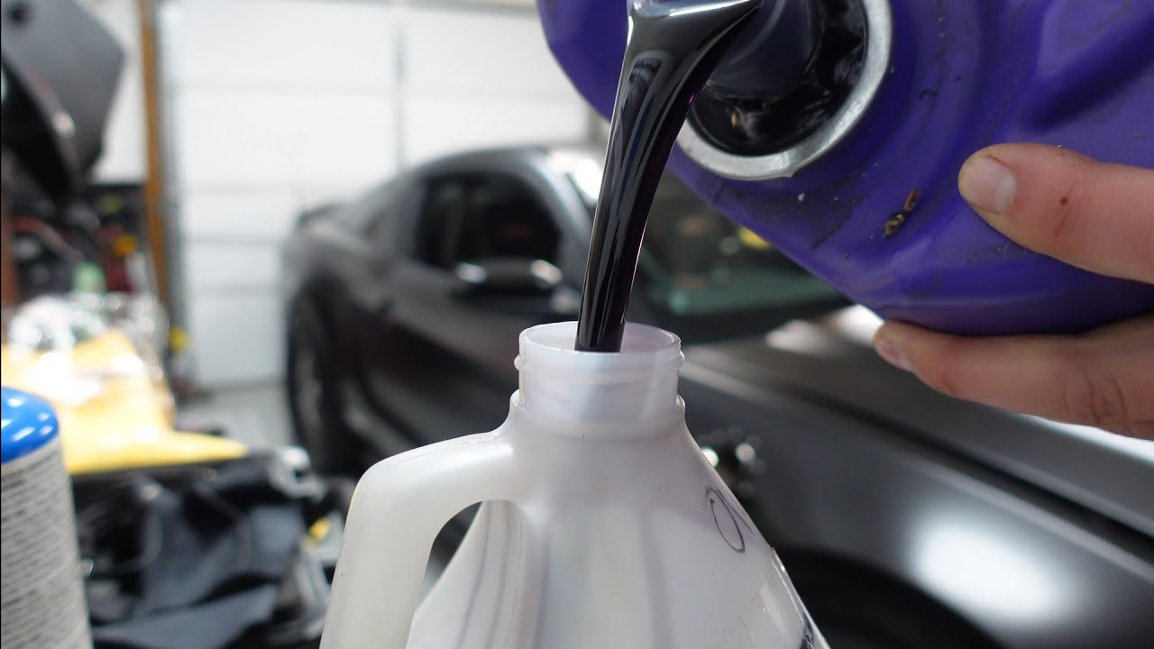 ASMR Oil Change in 4K