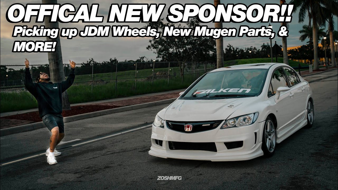 ОФИЦИАЛЬНО МОЙ НОВЫЙ СПОНСОР! &mdash; Приобретаю диски JDM, новые запчасти Mugen и многое другое!