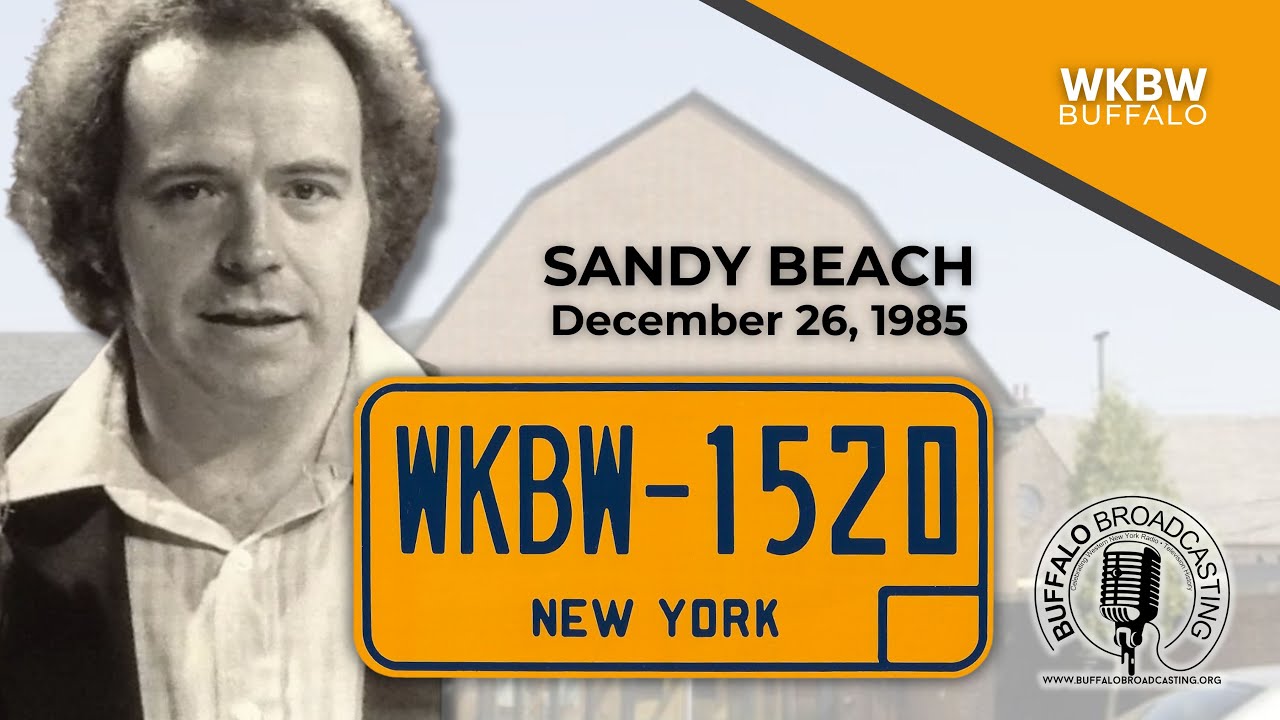 WKBW Radio, 1520 AM Sandy Beach, December 26, 1985, Buffalo, New York