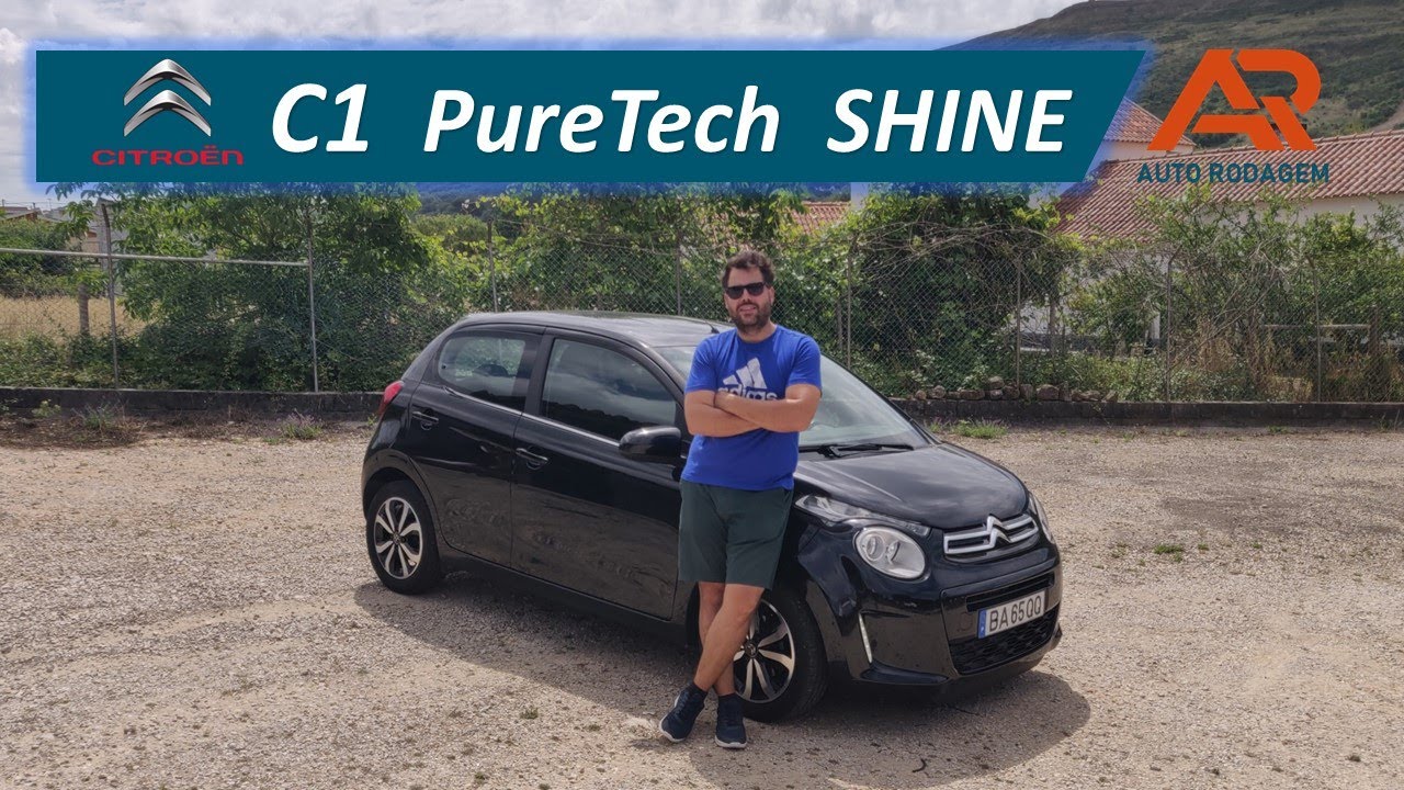 CITROEN C1 1.2 PURE TECH SHINE EDITION - Chega e sobra para quem procura um carro simples e completo
