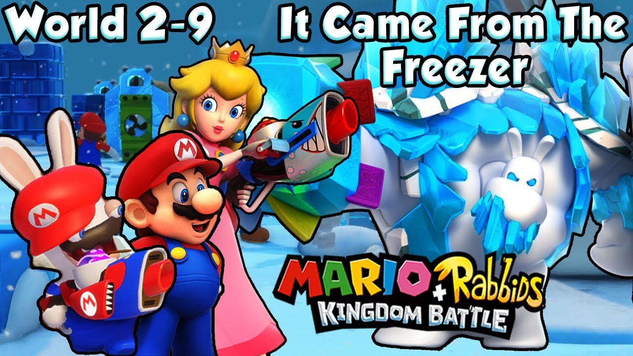 ABM: Mario+Rabbids Kingdom Battle !! ICICLE COLEM !! World 2-9 HD