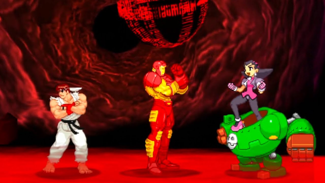 Marvel VS Capcom 2 - Ryu/Iron Man/Tron Bonne - Expert Difficulty Playthrough