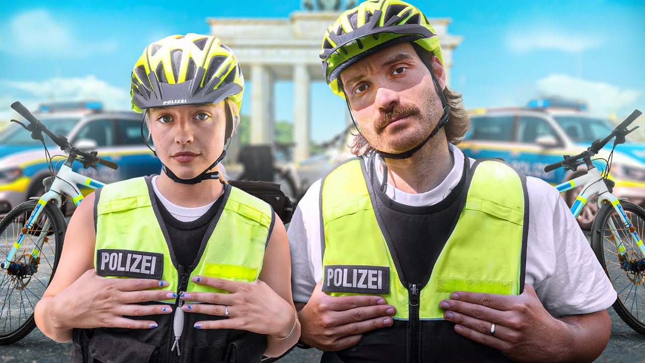 Ein Tag als Fahrradpolizist in Berlin mit Paula Enx