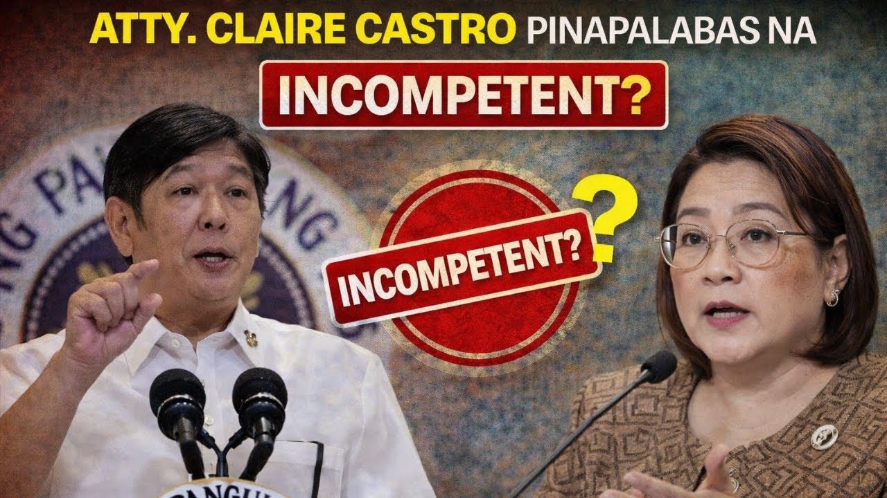 ATTY. CLAIRE CASTRO PINAPALABAS NA INCOMPETENT SI PBBM?