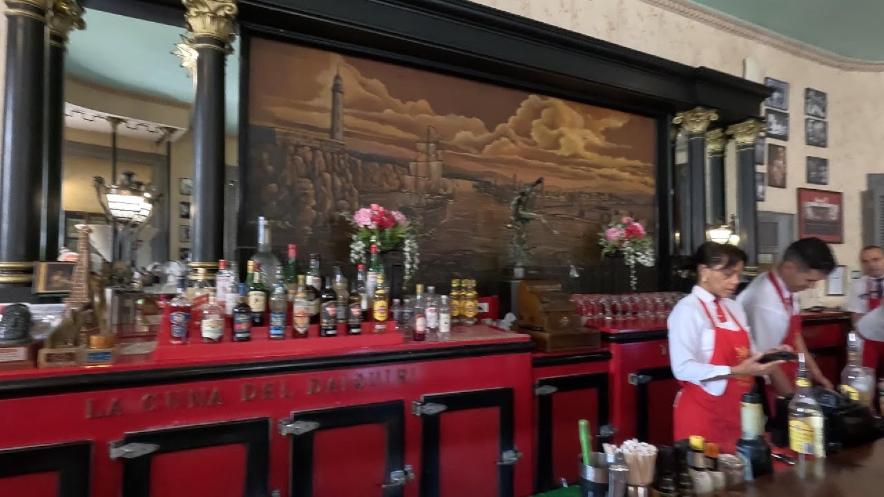 Most famous bar in Havana El Floridita