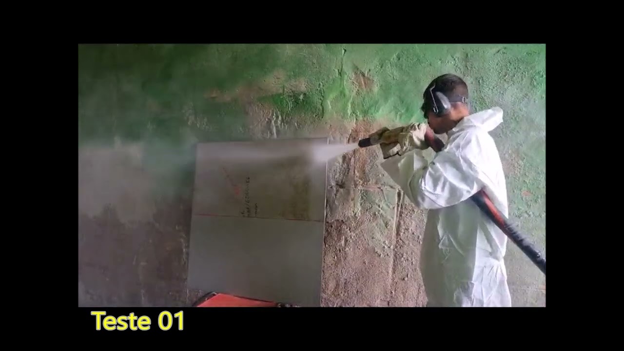 Treinamento de Jateamento VB Jateadoras - o que é certo e o que é errado