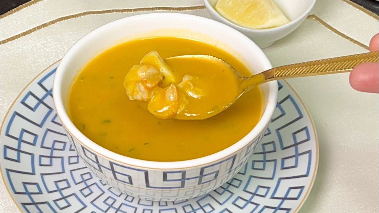 شوربة السمك بجميع اسرارها ناجحة و لذيذة نوعو بها فمائدة رمضان Soupe  aux poissons