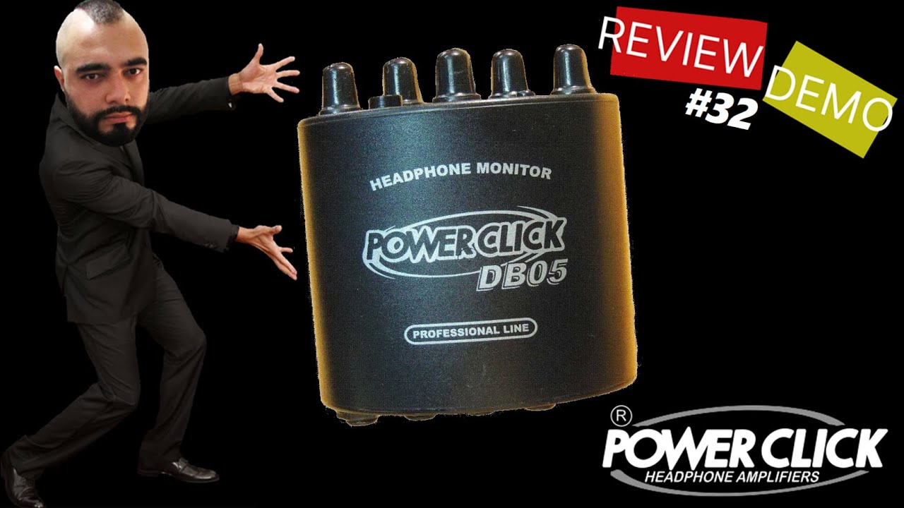 Power Click DB05 || Review | Demo | Monitor de fone | Amplificador de fone