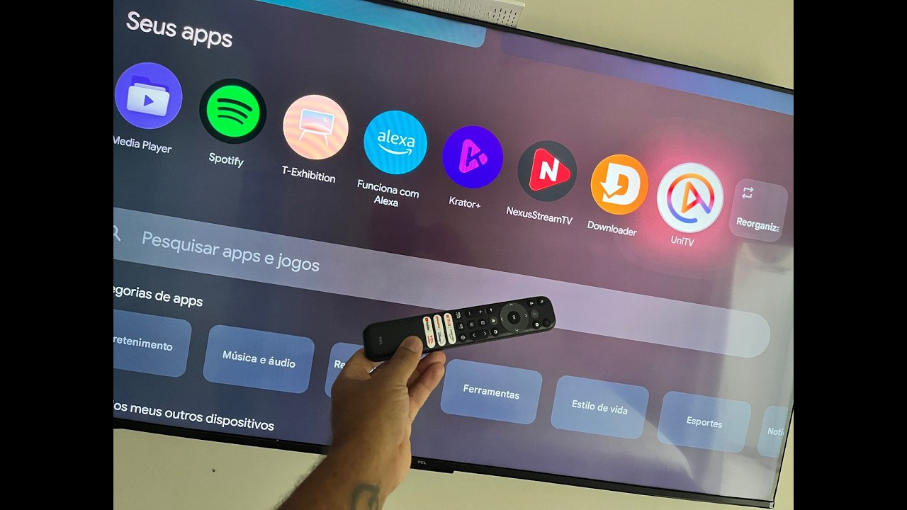 Como instalar o UNITV na sua tv TCL, atualizado 2026!!!