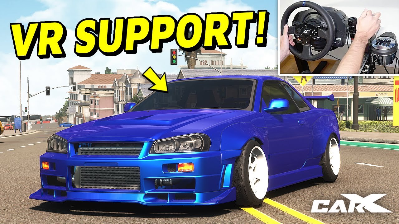 CarX now support VR headsets...