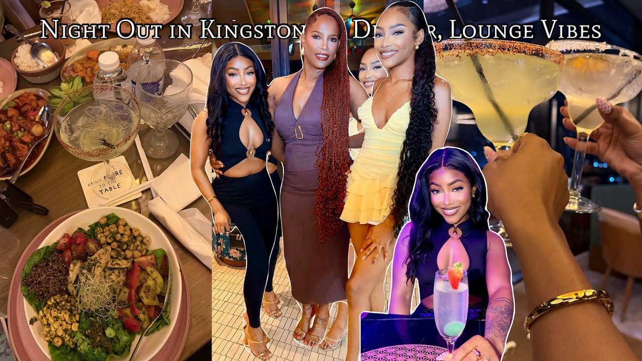 Night out in Kingston Jamaica | dinner, lounge vibes + trying something new