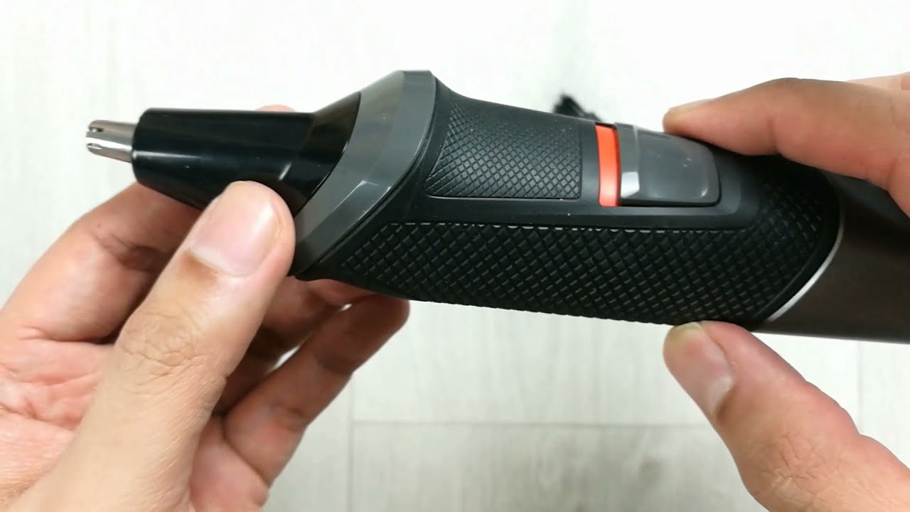 Как прикрепить триммер для носа и ушей — обзор Philips Multigroom Series 5000