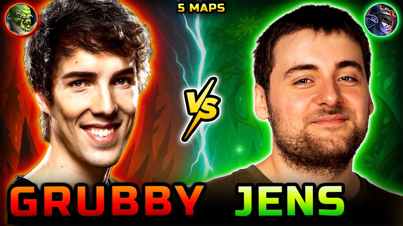 Grubby is Back! All 5 Maps vs Jens 🏆 W3Champions Ladder