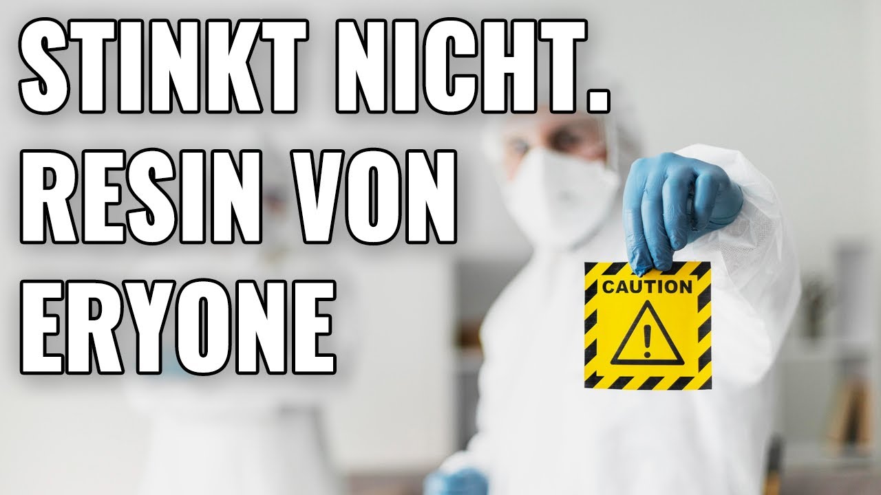 Endlich: UNGIFTIGES Resin für den 3D Druck!