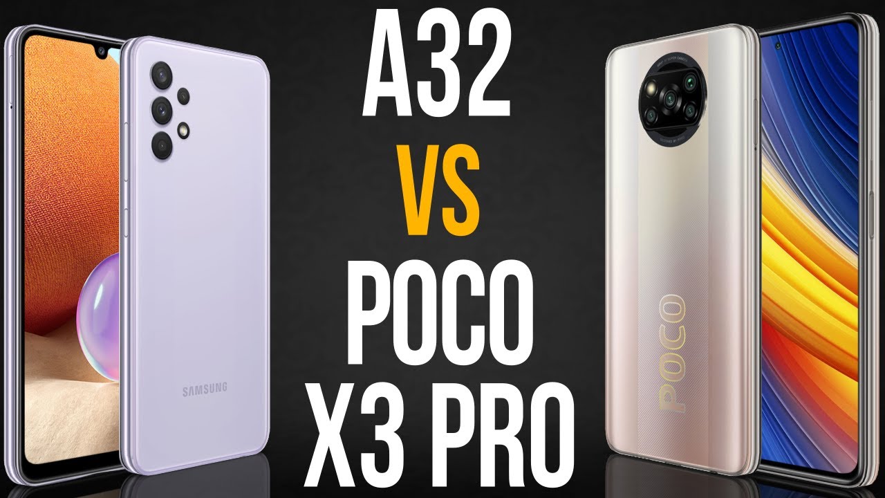 A32 vs Poco X3 Pro (Comparativo)