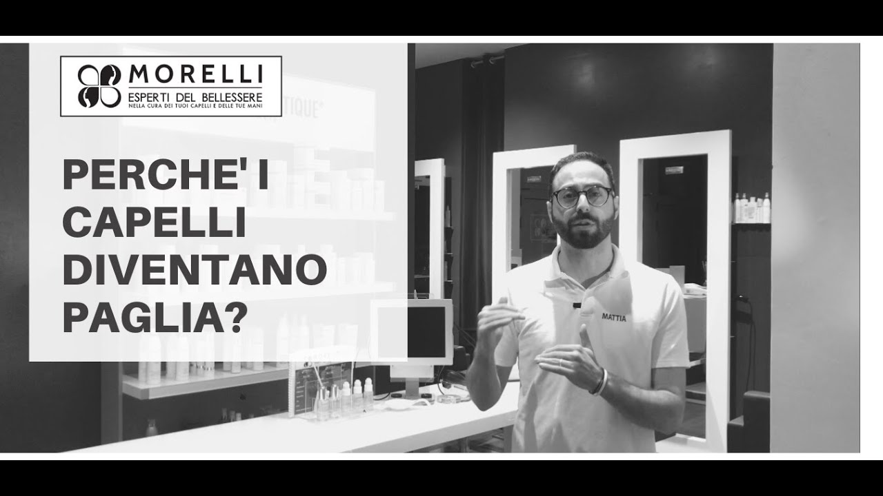 Perchè i capelli diventano paglia