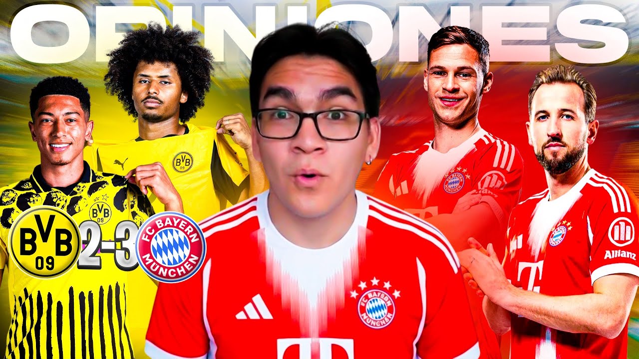 ¡BAYERN MUNICH ASEGURA LA BUNDES! OPINIÓN BORUSSIA DORTMUND 2-3 BAYERN MUNICH 2026