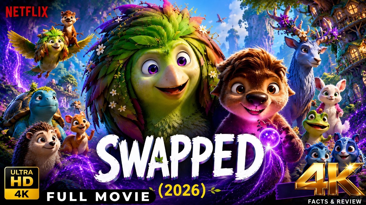 Swapped (2026) Full Movie in English | New Animation Adventure Comedy Movie | Review & Facts