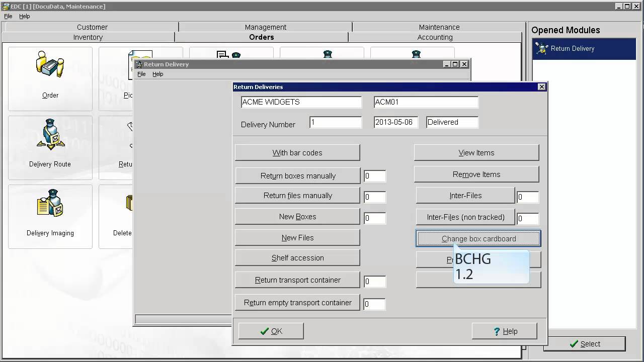Configuring billing in EDCRC  Services