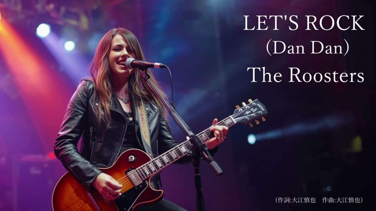 ザ･ルースターズの名曲「LET'S ROCK(Dan Dan)」（AIによるハードロックカバー）蘇る名曲