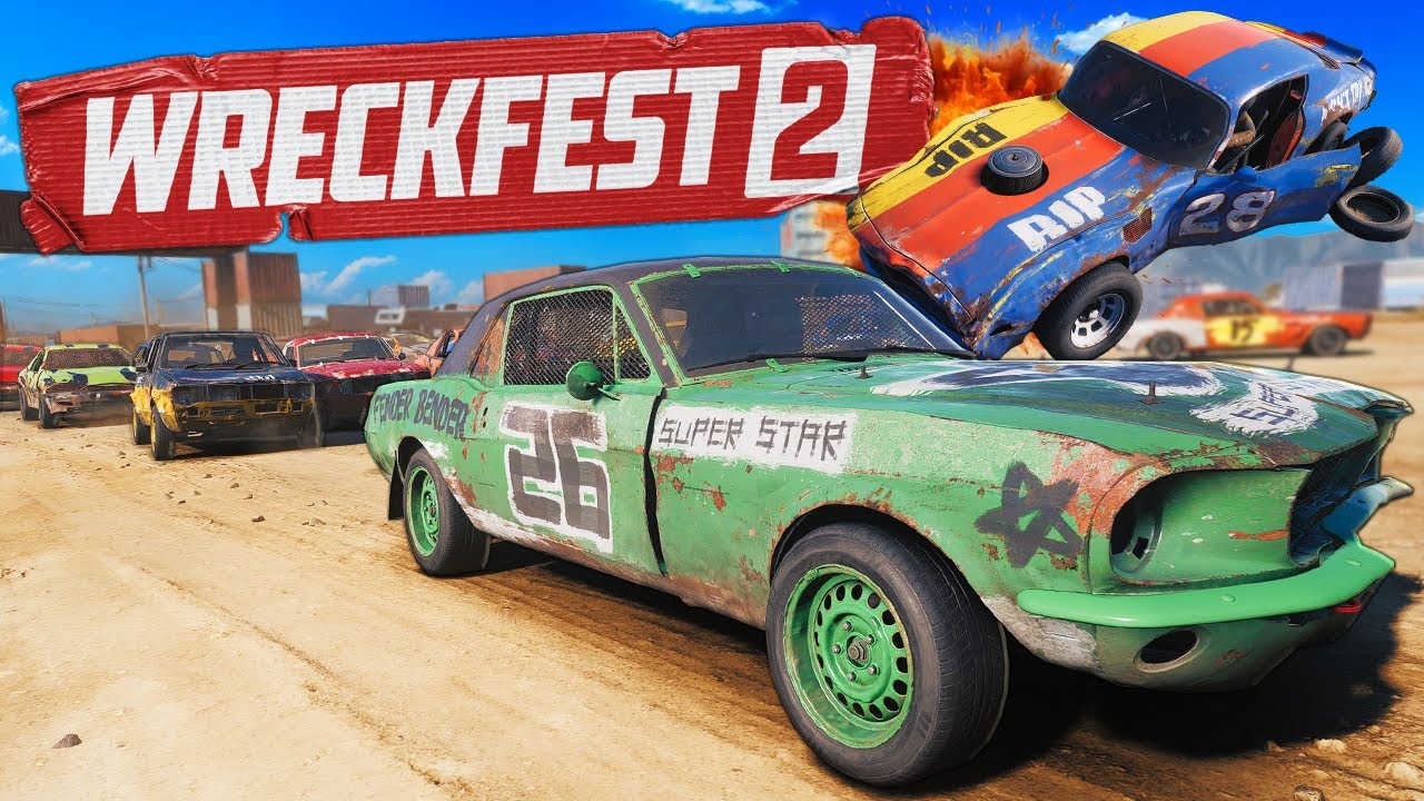 Wreckfest 2 is Here! Insane Car Crashes Physics & High-Speed Racing Action!