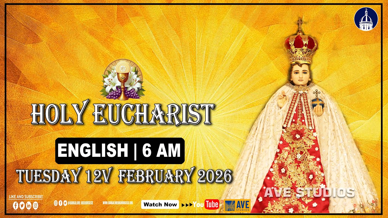 12.02.2026 | English Live Mass |