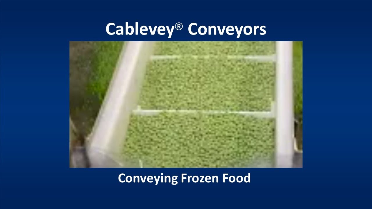 Cablevey&reg; Conveyor - Conveying Frozen Food