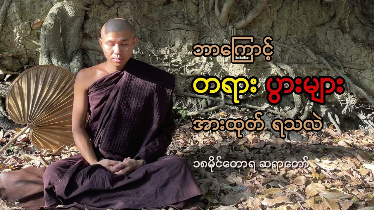 ဘာကြောင့်ဝိပဿနာတရား ပွားများအားထုတ်ရသနည်း - ၁၈မိုင်တောရ ဆရာတော် #ဝိပဿနာတရား #၁၈မိုင်တောရတရားတော်