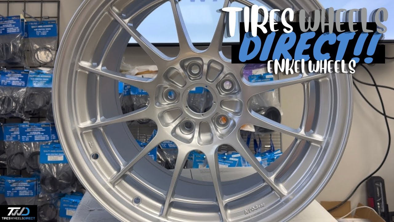 Enkei Wheel Style NT03+M size 18x9.5 PCD 5x114.3 +40 Offset in Silver Part#3658956540SP Fits Subaru