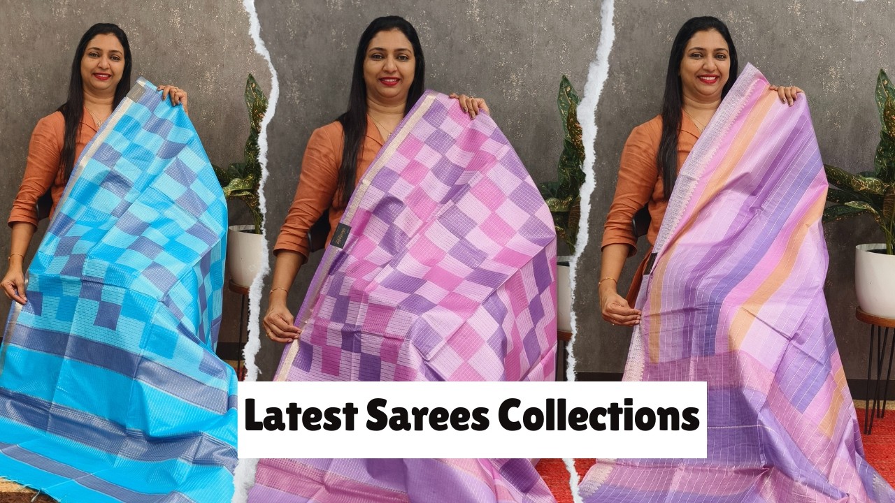 Timeless semi-tussar, woven for everyday elegance  🥰 || 𝐆𝐋𝐈𝐓𝐙𝐈𝐍𝐃𝐈𝐀 FASHIONS  🌟