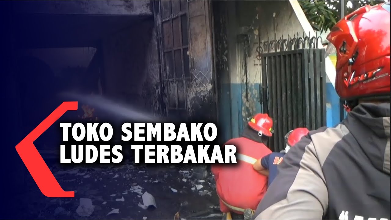 Toko Sembako Ludes Terbakar