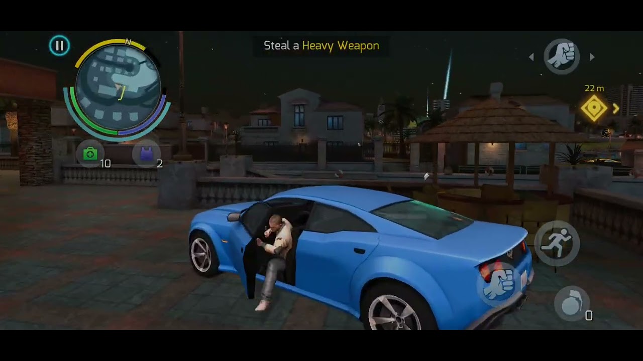 Gangstar Vegas Gameplay #28  | Machine gun  Rennovations |  Attack Frank 's house 🔥 (Android/iOS)
