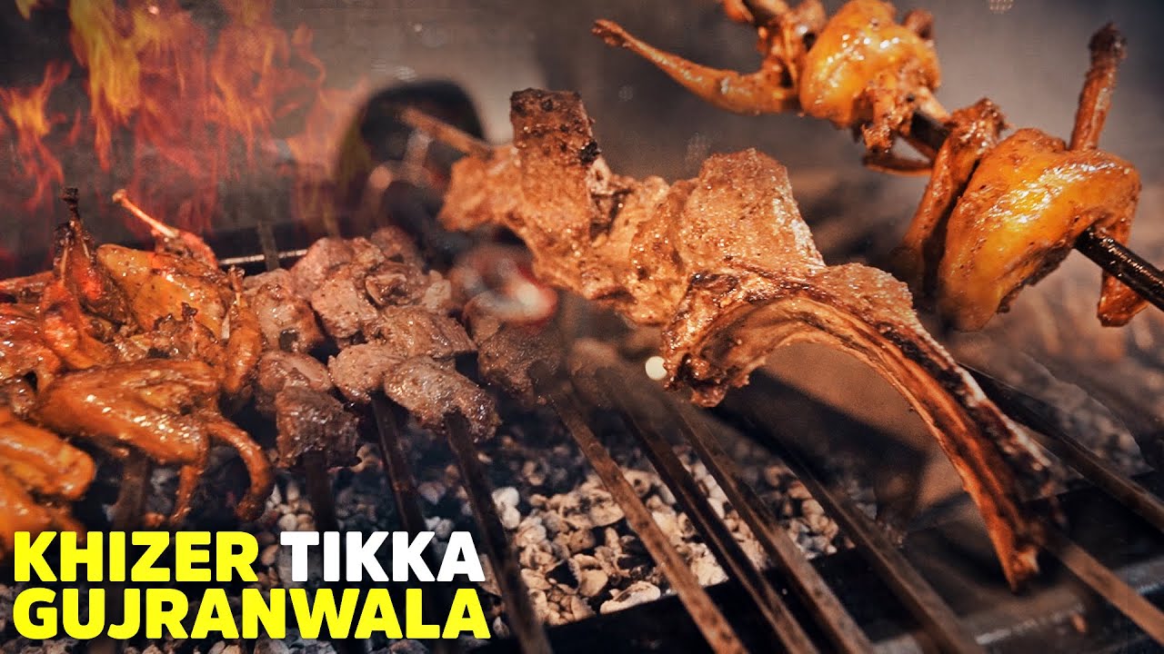 BEST MUTTON BBQ & KARAHI | DAL CHAWAL | GUJRANWALA STREET FOOD | HUGE VARIETY TIKKA | PAKISTAN