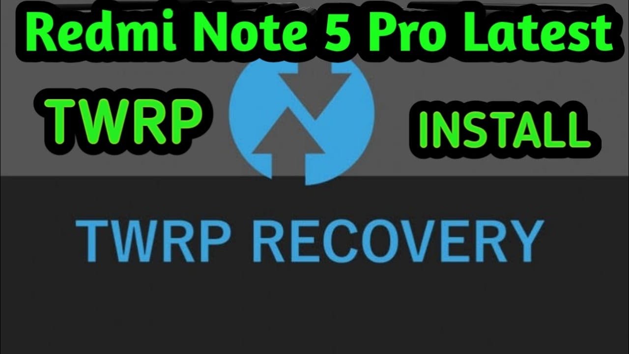 How to install TWRP on Redmi Note 5 Pro |  Android 9 MIUI 11.0.5 | TWRP Install redmi note 5 Pro |