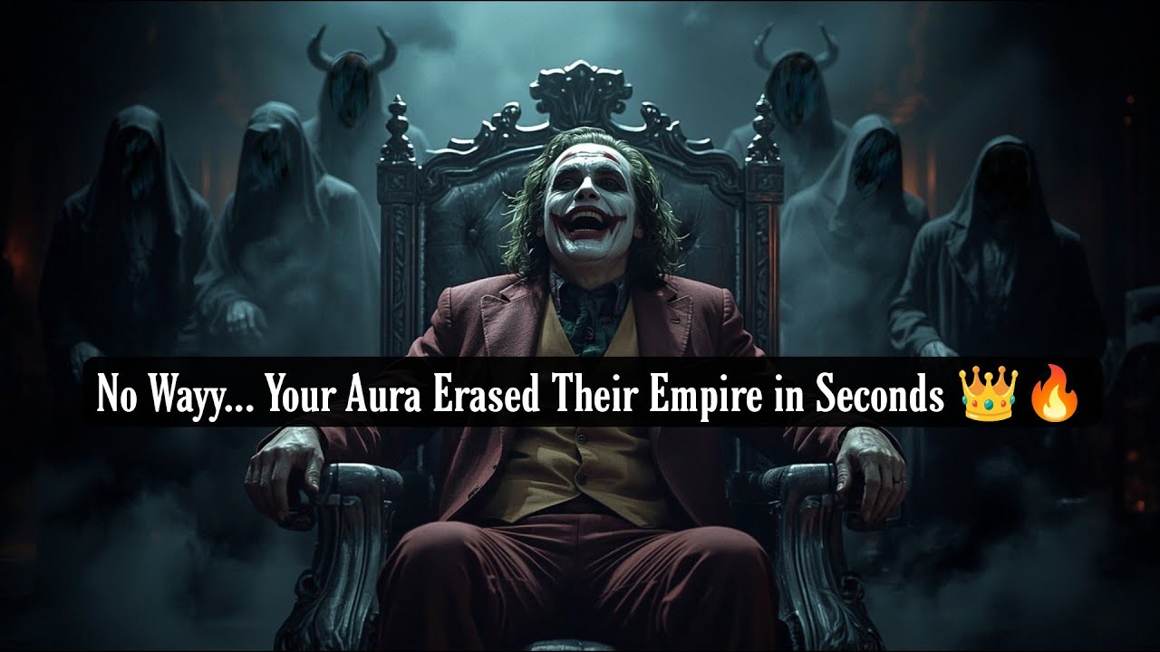 THEY BUILT EMPIRES TO FEAR YOU&hellip; AND YOU DESTROYED THEM WITH A WHISPER | JOKER SPEECH DARK MOTIVATION