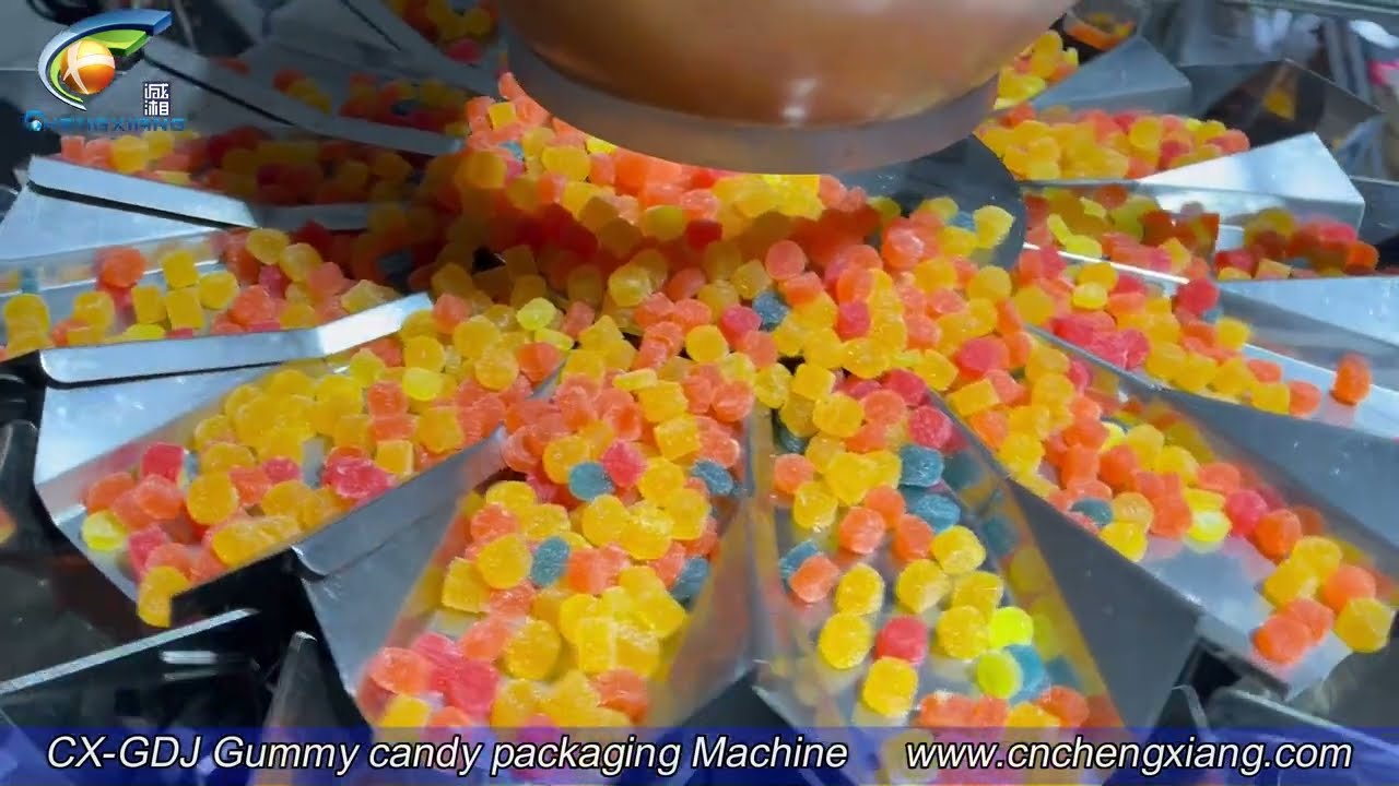 CX-GDJ Gummy candy packaging Machine,CBD gummies packaging machine