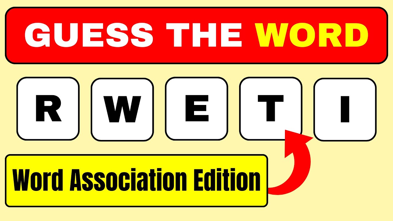 Guess The WORD | Scramble Word Challenge Round 23 By Mindful Mosaic 2.0 | Word Association Edition