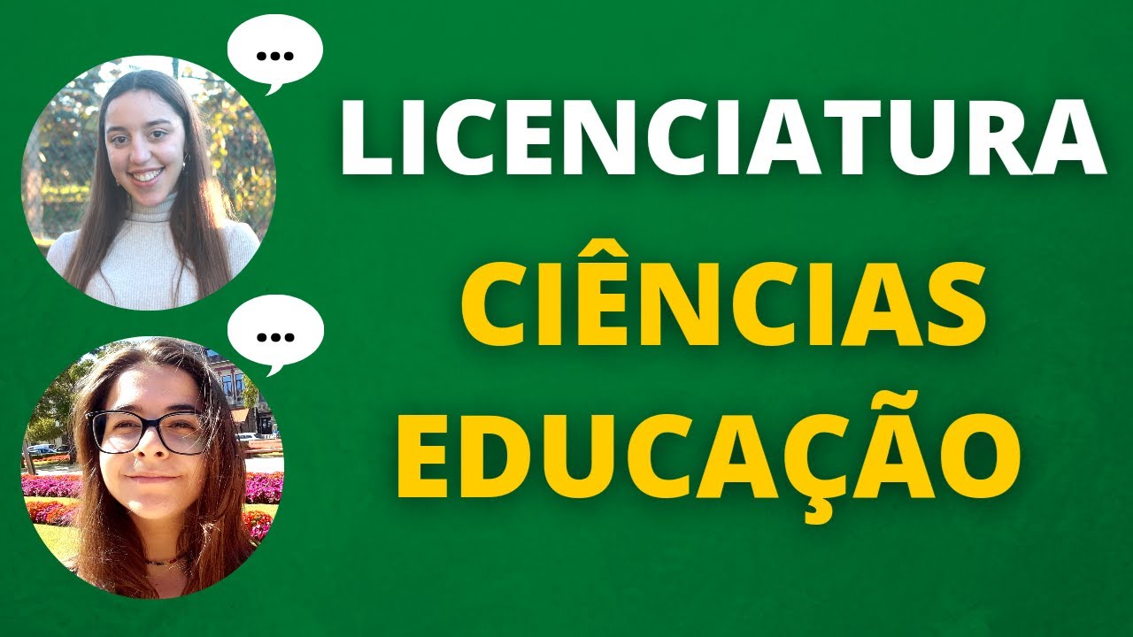 POSSO SER PROFESSOR? | Licenciatura Ciências Educação